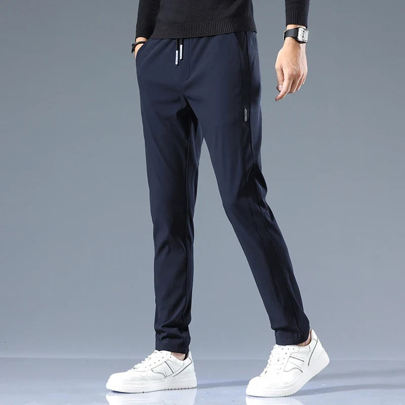 Savoni Slim Fit Cotton Pants